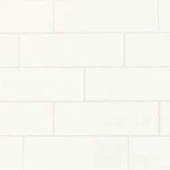 Restore 4 in. x 12 in. Glazed Ceramic Bright White Subway Tile (0.38 sq. ft./Each) by Daltile