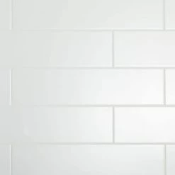 Restore 4 in. x 16 in. Ceramic Bright White Subway Tile (13.20 sq. ft. / Case) by Daltile