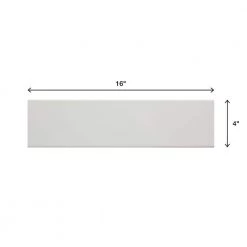 Restore 4 in. x 16 in. Ceramic Bright White Subway Tile (13.20 sq. ft. / Case) by Daltile -Daltile Sales Store bright white daltile ceramic tile re15416hd1p2 66 1000