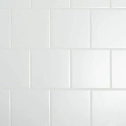 Restore Bright White 6 in. x 6 in. Ceramic Wall Tile (0.25 sq. ft./ Each) by Daltile
