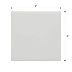 Restore Bright White 6 in. x 6 in. Ceramic Wall Tile (12.50 sq. ft./case) by Daltile -Daltile Sales Store bright white daltile ceramic tile re1566hd1p4 66 1000