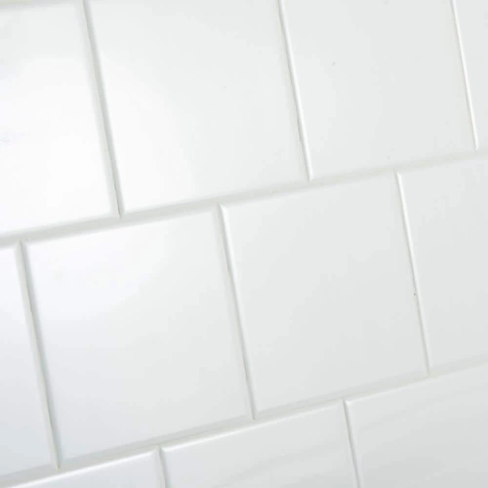Restore Bright White 6 in. x 6 in. Ceramic Wall Tile (0.25 sq. ft./ Each) by Daltile 10 Restore Bright White 6 in. x 6 in. Ceramic Wall Tile (0.25 sq. ft./ Each) by Daltile - Image 8