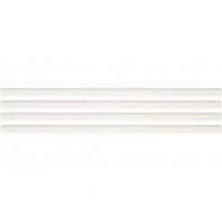 Restore Bright White 1/2 in. x 12 in. Glazed Ceramic Wall Jolly Trim Tile (0.04 sq. ft./ piece) by Daltile