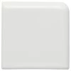 Restore Bright White 2 in. x 2 in. Ceramic Bullnose Corner Wall Trim Tile (0.02 sq. ft. / Piece) by Daltile -Daltile Sales Store bright white daltile tile trim re15sn4269cc1p2 64 1000