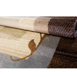 Royalty Brown/Blue/Ivory 8 ft. x 10 ft. Indoor Area Rug by Home Dynamix -Daltile Sales Store brown blue home dynamix area rugs 1 hd602j 530 44 1000