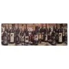 Cozy Living Wine Collection Brown 17.5 in. x 55 in. Anti Fatigue Kitchen Mat by Home Dynamix 2 Cozy Living Wine Collection Brown 17.5 in. x 55 in. Anti Fatigue Kitchen Mat by Home Dynamix -Daltile Sales Store brown home dynamix kitchen mats 1a cz25 64 1000
