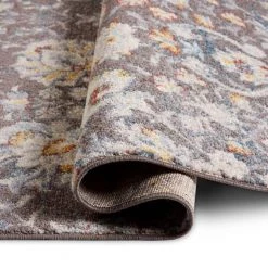 Venice Flore Brown/Ivory 8 ft. x 10 ft. Floral Area Rug by Home Dynamix -Daltile Sales Store brown ivory home dynamix area rugs 1 6072 500 1f 1000