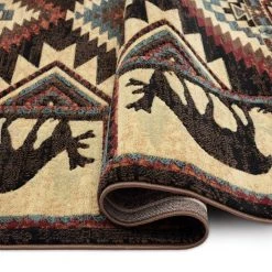 Buffalo Southwest Brown/Red 8 ft. x 10 ft. Indoor Area Rug by Home Dynamix -Daltile Sales Store brown red home dynamix area rugs 1 17377 501 1f 1000