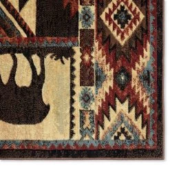 Buffalo Southwest Brown/Red 8 ft. x 10 ft. Indoor Area Rug by Home Dynamix -Daltile Sales Store brown red home dynamix area rugs 1 17377 501 c3 1000