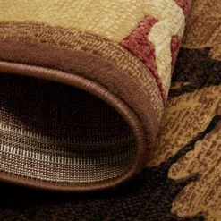 Catalina Brown/Red 8 ft. x 10 ft. Geometric Area Rug by Home Dynamix -Daltile Sales Store brown red home dynamix area rugs 1 hd1258 539 1f 1000