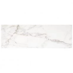 LuxeCraft Calacatta Gold Marble 8 in. x 24 in. Glazed Ceramic Wall Tile (13.3 sq. ft./Case) by Daltile -Daltile Sales Store calacatta marble daltile ceramic tile lc28824hd1p2 77 1000
