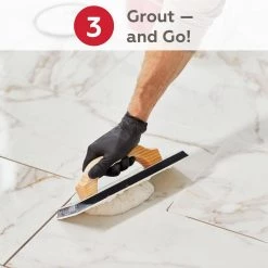 QuicTile 12 in. x 24 in. Calacatta Marble Polished Porcelain Locking Floor Tile (9.6 sq. ft. / case) by Daltile -Daltile Sales Store calacatta marble polished daltile porcelain tile qc011224clkhd1l 44 1000