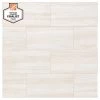 QuicTile 12 in. x 24 in. Cliff Stone Matte Color Body Porcelain Locking Floor Tile (9.6 sq. ft. / case) by Daltile -Daltile Sales Store cliff stone matte daltile porcelain tile qc021224clkhd1p 64 1000