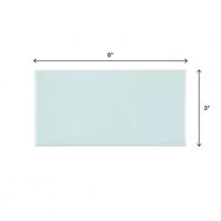 Restore 3 in. x 6 in. Glazed Ceramic Cool Mint Subway Tile (12.5 sq. ft. / case) by Daltile -Daltile Sales Store cool mint daltile ceramic tile 014836mod1p2 66 1000