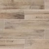 Laurelwood Cream 8 in. x 47 in. Color Body Porcelain Floor and Wall Tile (15.2 sq. ft./Case) by Daltile -Daltile Sales Store cream matte daltile porcelain tile la05plk848mthd 64 1000