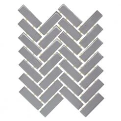 Restore Dove Gray 9 in. x 12 in. Glazed Ceramic Herringbone Mosaic Tile (0.6 sq. ft./each) by Daltile 14 Restore Dove Gray 9 in. x 12 in. Glazed Ceramic Herringbone Mosaic Tile (0.6 sq. ft./each) by Daltile -Daltile Sales Store dove gray daltile ceramic tile 018213herms1p2 1d 1000