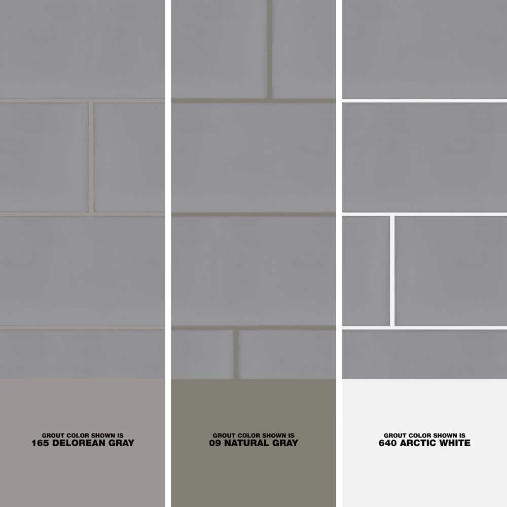 Restore Dove Gray 4 in. x 16 in. Glazed Ceramic Subway Wall Tile (13.2 sq. ft./Case) by Daltile 6 Restore Dove Gray 4 in. x 16 in. Glazed Ceramic Subway Wall Tile (13.2 sq. ft./Case) by Daltile - Image 4