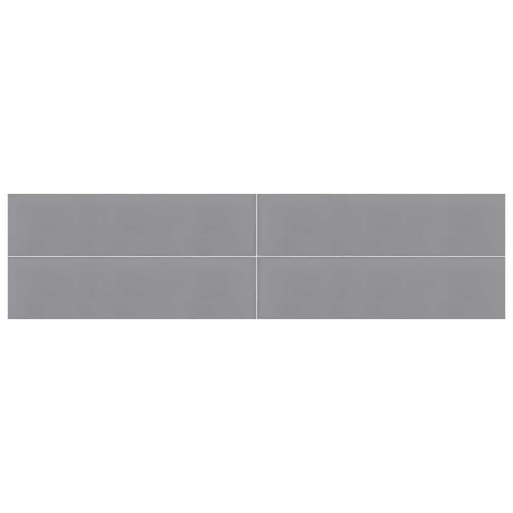 Restore Dove Gray 4 in. x 16 in. Glazed Ceramic Subway Wall Tile (13.2 sq. ft./Case) by Daltile 8 Restore Dove Gray 4 in. x 16 in. Glazed Ceramic Subway Wall Tile (13.2 sq. ft./Case) by Daltile - Image 6