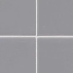 Restore Dove Gray Glossy 4-1/4 in. x 4-1/4 in. Glazed Ceramic Wall Tile (12.5 sq. ft. / case) by Daltile 14 Restore Dove Gray Glossy 4-1/4 in. x 4-1/4 in. Glazed Ceramic Wall Tile (12.5 sq. ft. / case) by Daltile -Daltile Sales Store dove gray daltile ceramic tile 0182441p2 77 1000