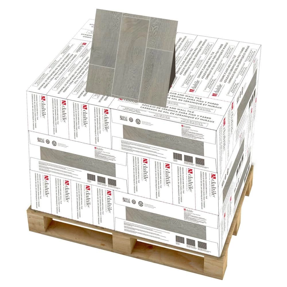 Glenwood Fog 7 in. x 20 in. Ceramic Floor and Wall Tile (392.04 sq. ft. / pallet) by Daltile 10 Glenwood Fog 7 in. x 20 in. Ceramic Floor and Wall Tile (392.04 sq. ft. / pallet) by Daltile - Image 8