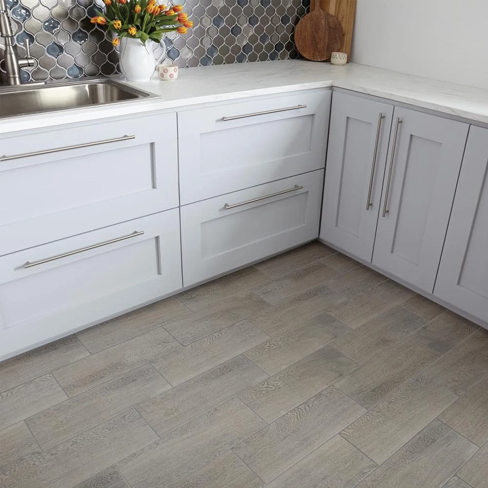 Glenwood Fog 7 in. x 20 in. Ceramic Floor and Wall Tile (392.04 sq. ft. / pallet) by Daltile 5 Glenwood Fog 7 in. x 20 in. Ceramic Floor and Wall Tile (392.04 sq. ft. / pallet) by Daltile - Image 3