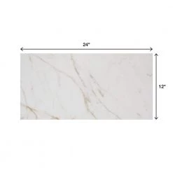 Marble Attache Lavish Golden Reverie Polished 12 in. x 24 in. Glazed Porcelain Floor and Wall Tile (9.69 sq. ft./Case) by Daltile -Daltile Sales Store golden reverie daltile porcelain tile ma711224mz1l a0 1000