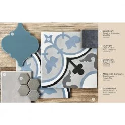 LuxeCraft Gray 4 in. x 8 in. Glazed Ceramic Subway Wall Tile (10.5 sq. ft. / case) by Daltile -Daltile Sales Store gray daltile ceramic tile lc1748modhd1p2 a0 1000