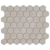 Nova Falls Gray 10 in. x 12 in. x 6.35 mm Ceramic Hexagon Mosaic Floor and Wall Tile (0.81 sq. ft./Each) by Daltile