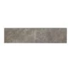 Nova Falls Gray 3 in. x 12 in. Glazed Porcelain Bullnose Trim Tile (0.25 sq. ft./Piece) by Daltile -Daltile Sales Store gray daltile tile trim np10p43c9cc1p1 64 1000
