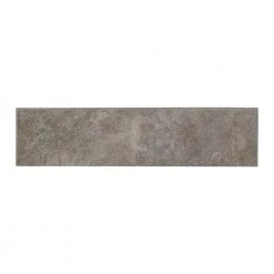 Nova Falls Gray 3 in. x 12 in. Glazed Porcelain Bullnose Trim Tile (0.25 sq. ft./Piece) by Daltile