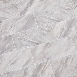 Newgate Gray Marble Matte 12 in. x 24 in. Glazed Ceramic Floor and Wall Tile (481.28 sq. ft./Pallet) by Daltile -Daltile Sales Store gray marble daltile ceramic tile nw071224hd1pv 77 1000 1