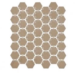 Restore Green 10 in. x 12 in. Glazed Ceramic Hexagon Mosaic Tile (0.81 sq. ft./each) by Daltile -Daltile Sales Store green daltile ceramic tile 011515hexms1p2 c3 1000