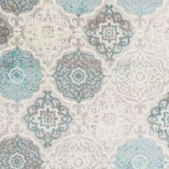 Boho Grey/Blue 8 ft. x 10 ft. Indoor Area Rug by Home Dynamix -Daltile Sales Store grey blue home dynamix area rugs 1 hd7585 705 fa 1000