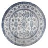 Bazaar Elegance Grey/Blue 8 ft. Medallion Round Area Rug by Home Dynamix 1 Bazaar Elegance Grey/Blue 8 ft. Medallion Round Area Rug by Home Dynamix -Daltile Sales Store grey blue home dynamix area rugs 8r 13152c 451 64 1000