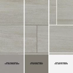 Nova Falls Gray 12 in. x 24 in. Porcelain Floor and Wall Tile (15.6 sq. ft./Case) by Daltile 14 Nova Falls Gray 12 in. x 24 in. Porcelain Floor and Wall Tile (15.6 sq. ft./Case) by Daltile -Daltile Sales Store grey daltile porcelain tile np101224hd1p6 1d 1000