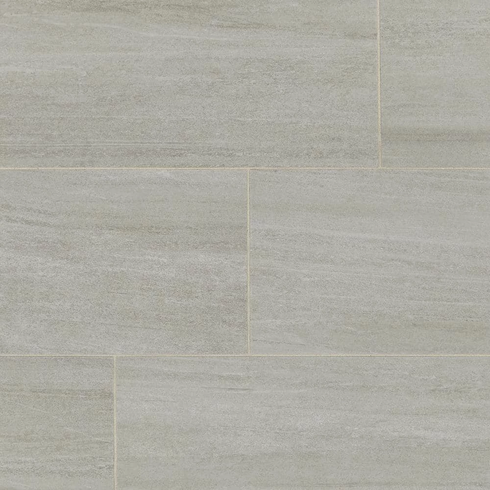 Nova Falls Gray 12 in. x 24 in. Porcelain Floor and Wall Tile (15.6 sq. ft./Case) by Daltile 3 Nova Falls Gray 12 in. x 24 in. Porcelain Floor and Wall Tile (15.6 sq. ft./Case) by Daltile