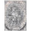 Valencia Ella Grey/Ivory 8 ft. x 10 ft. Abstract Area Rug by Home Dynamix