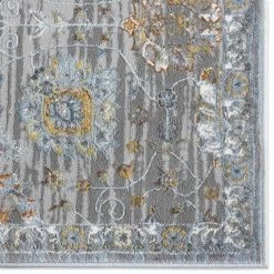 Skyler Elise Grey/Rust 8 ft. x 10 ft. Damask Area Rug by Home Dynamix -Daltile Sales Store grey rust home dynamix area rugs 1 3479 573 77 1000