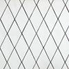 LuxeCraft Handmade White Rhombus 3 in. x 6 in. Glazed Wall Ceramic Tile (5.04 sq. ft./Case) by Daltile
