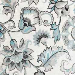 Boho Odesa Ivory/Aqua 8 ft. x 10 ft. Floral Area Rug by Home Dynamix -Daltile Sales Store ivory aqua home dynamix area rugs 1 hd6200 128 fa 1000