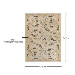Optimum Ivory/Beige 8 ft. x 10 ft. Floral Indoor Area Rug by Home Dynamix 15 Optimum Ivory/Beige 8 ft. x 10 ft. Floral Indoor Area Rug by Home Dynamix -Daltile Sales Store ivory beige home dynamix area rugs 1 11019 100 76 1000