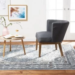 Skyler Victoria Ivory/Blue 8 ft. x 10 ft. Medallion Area Rug by Home Dynamix -Daltile Sales Store ivory blue home dynamix area rugs 1 3469 682 40 1000