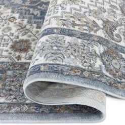 Skyler Victoria Ivory/Blue 8 ft. x 10 ft. Medallion Area Rug by Home Dynamix -Daltile Sales Store ivory blue home dynamix area rugs 1 3469 682 c3 1000