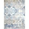 Melrose Audrey Ivory/Blue 9 ft. x 12 ft. Medallion Area Rug by Home Dynamix -Daltile Sales Store ivory blue home dynamix area rugs 10 7060 682 64 1000