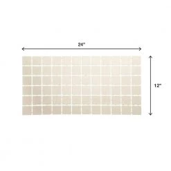 Restore Ivory 12 in. x 24 in. Glazed Ceramic Mosaic Tile (2 sq. ft./each) by Daltile -Daltile Sales Store ivory daltile ceramic tile k17522ms1p2 a0 1000