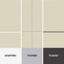 Restore Ivory 4-1/4 in. x 4-1/4 in. Glazed Ceramic Wall Tile (12.5 sq. ft./Case) by Daltile -Daltile Sales Store ivory daltile ceramic tile k175441p1 1d 1000