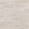 Glendale Ivory Matte 12 in. x 24 in. Glazed Porcelain Floor and Wall Tile (15.6 sq. ft./Case) by Daltile