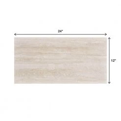 Glendale Ivory Matte 12 in. x 24 in. Glazed Porcelain Floor and Wall Tile (15.6 sq. ft./Case) by Daltile -Daltile Sales Store ivory daltile porcelain tile gd011224hd1p6 66 1000