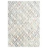 Helen Cecilia Ivory/Grey 8 ft. x 10 ft. Geometric Area Rug by Home Dynamix