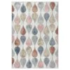 Helen Rein Ivory/Grey 8 ft. x 10 ft. Geometric Area Rug by Home Dynamix